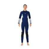 Adore 5MM Wetsuit Warm One-piece Cold Winter Snorkeling Surfing Wetsuit For Women-D530004-Navy