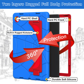 Spiderman Tablet Case for Samsung tab A8 10.5 X200/X205 2021-BlueRed