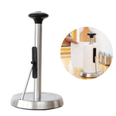 Paper Towel Holder Stainless Steel Easy To Tear Dispenser For Kitchen or Bathroom