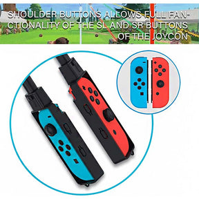 2Pcs Sports Game Golf Culb for Switch Joy-Con Controller-Black