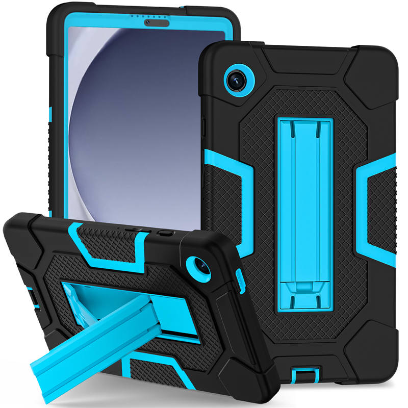 ShockProof Tablet Case with Stand for Samsung Galaxy A9 8.7 Inch-BlackBlue