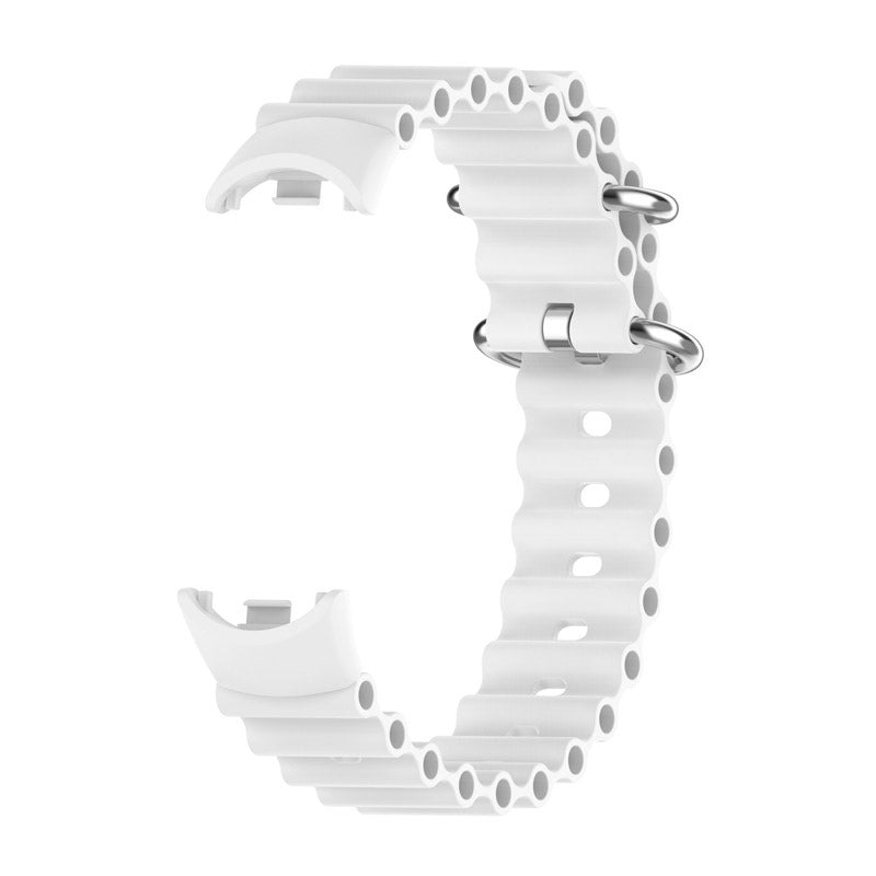 Ocean Loop Strap WaterProof Sport Replacement for Mi 8 Watch-White
