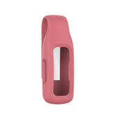 Soft Silicone Clip Holder Replacement for Fitbit Inspire 2 Sport-Official Red