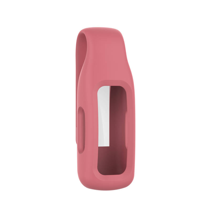 Soft Silicone Clip Holder Replacement for Fitbit Inspire 2 Sport-Official Red