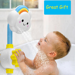 Shower Bath Toy Rainbow Cloud Sprinkler for Toddles