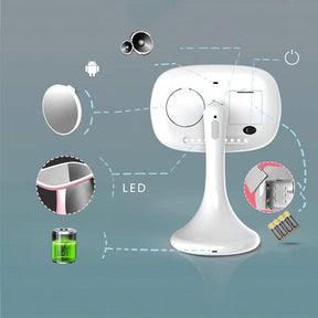 Home & LivingMakeup Mirror Led Dressing Table Mirror with 10X Magnifying Glass-White