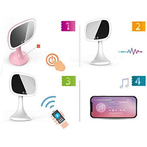 Home & LivingMakeup Mirror Led Dressing Table Mirror with 10X Magnifying Glass-White