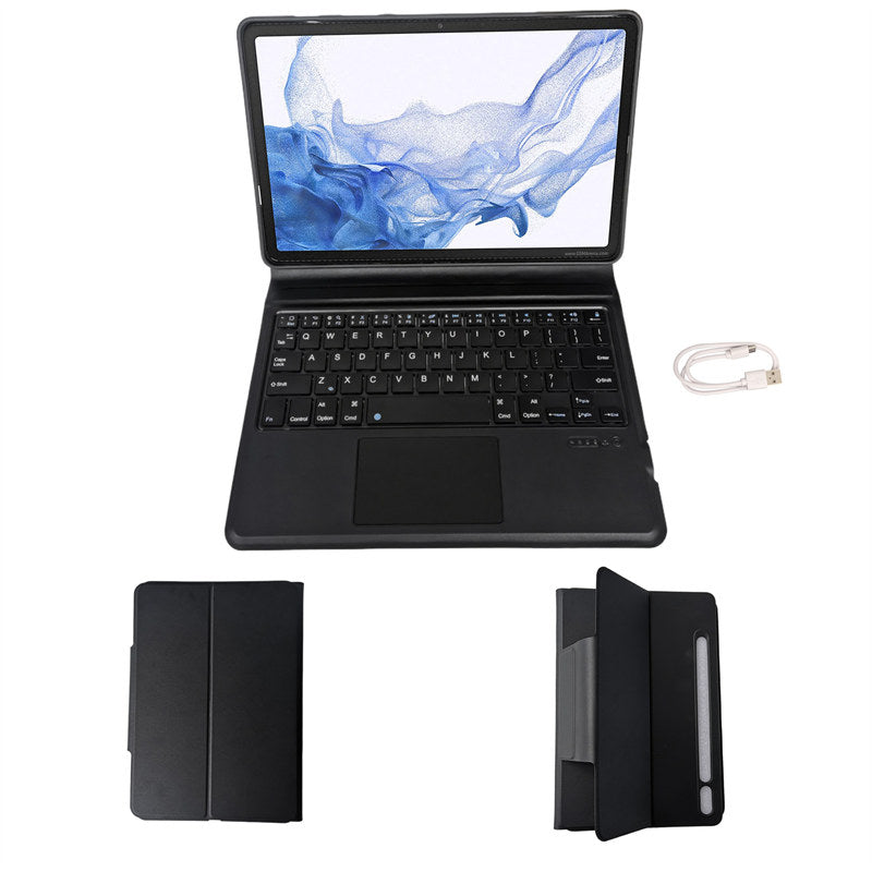 Samsung Tablet Keyboard Cover for Galaxy Tab S8 11 X700 (2022)/S7 T870/875 (2020)