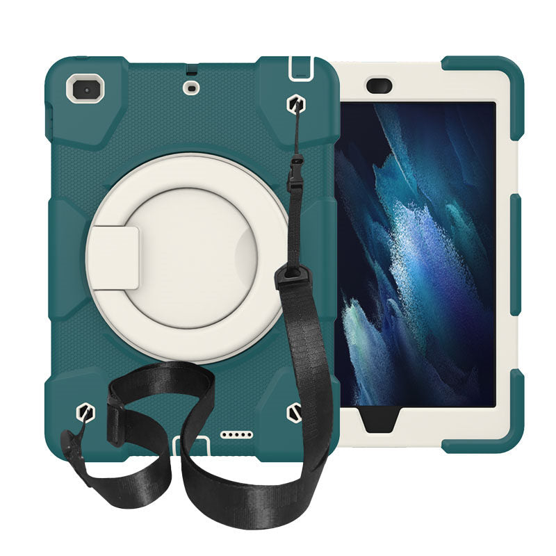 iPad Case For iPad 9.7/Air 2 with 360¡ãSwivel Stand-Blackish Green