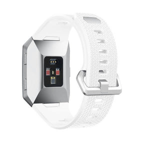 Soft Silicone Band For Fitbit Ionic Smart Watch Replacement Accessories-White