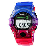 Kids LED Sports Watch Waterproof Digital Electronic Military Watches-MixedColor1