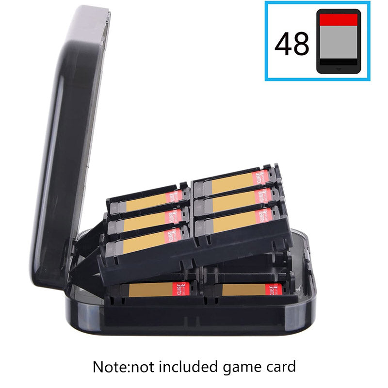 2Pcs Game Card Organizer Case with 24 Slots for Nintendo Switch