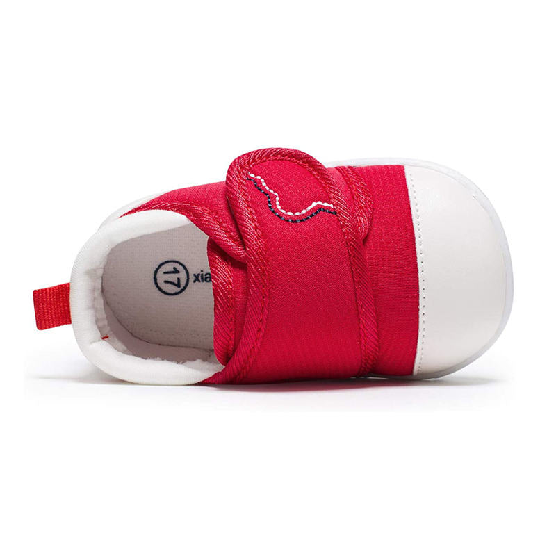 Baby Shoes for Toddler Girl Boys Soft Sole Sneakers-Red