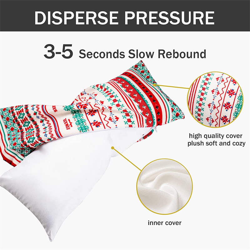 Portable Ethnic Style Camping Pillow with Storage Bag-Beige