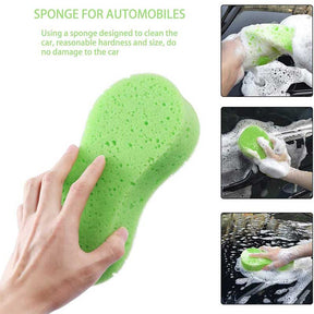 5 Pcs Car Wash Sponges Bone Design for Polishing Porous