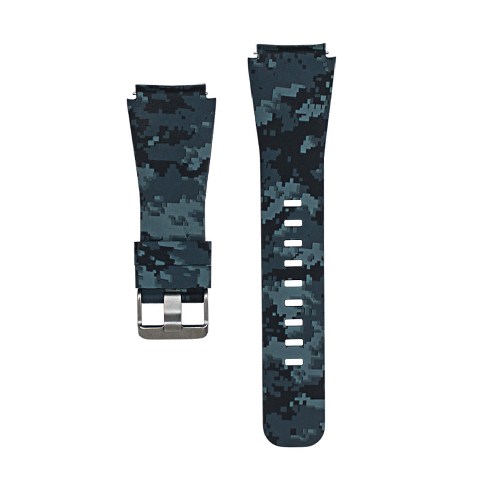 Silicone Printed Pattern Bands Square Buckle For Samsung S3/Galaxy Watch 46mm(Printed12)