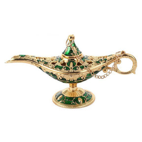 Aladdin Magic Genie Lamp Party Table Decoration Gift-Green