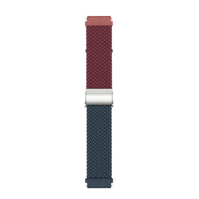 22mm Braided Watchband Fashion Color Matching for Samsung Huawei Watch-6