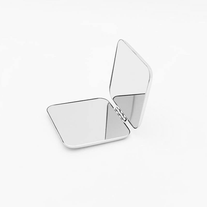 Double Sides Mini Travel Mirror-Square