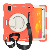 iPad Case For iPad Mini 6 with 360¡ãSwivel Stand-Coral Orange
