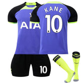 KANE #10 Tottenham Hotspur F.C Away Jersey 2022/23 Soccer Jersey Kit Football T-shirt Set For Adult Kids