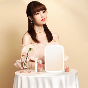 Home & LivingVanity Mirror with Lights Makeup Mirror with 10X Magnifying Glass Smart Touch Switch Three Brightness Modes