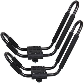 2 Pairs Car Kayak Roof Baggage Bracket Rooftop Mount Accessories