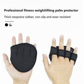 Neoprene Half Finger Gloves Grip Pad Weightlifting Gym Workout Gloves-Camouflage