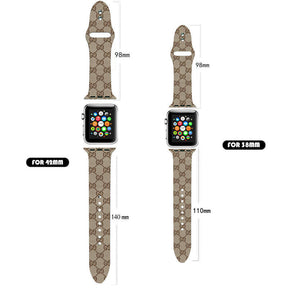 Fashion Painted Printing Silicone Watchband for Apple Watch SE & Series 6/5/4/3/2/1-B10