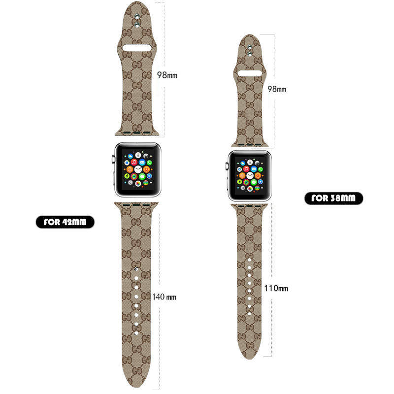 Fashion Painted Printing Silicone Watchband for Apple Watch SE & Series 6/5/4/3/2/1-B10