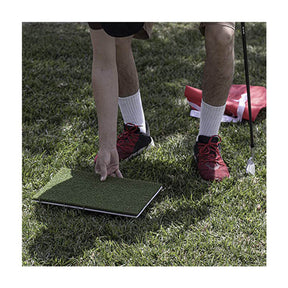 Backyard Golf Cornhole Game Including Board Straw Mat Ball Storage Bag for All Ages