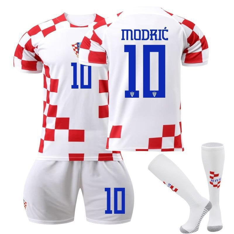 MODRIC #10 Croatia National Team Jersey 2022/23 Soccer Jersey Kit For Adult Kids