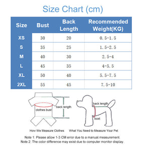 Pet Shirts Letter Printed Thin Soft Vest Puppy for Small Dogs Cat