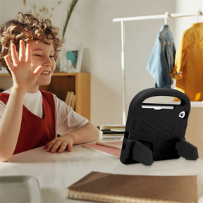 Sparrow iPad Case Kids Safe Shockproof Handle Stand Cover For Mini6-Black