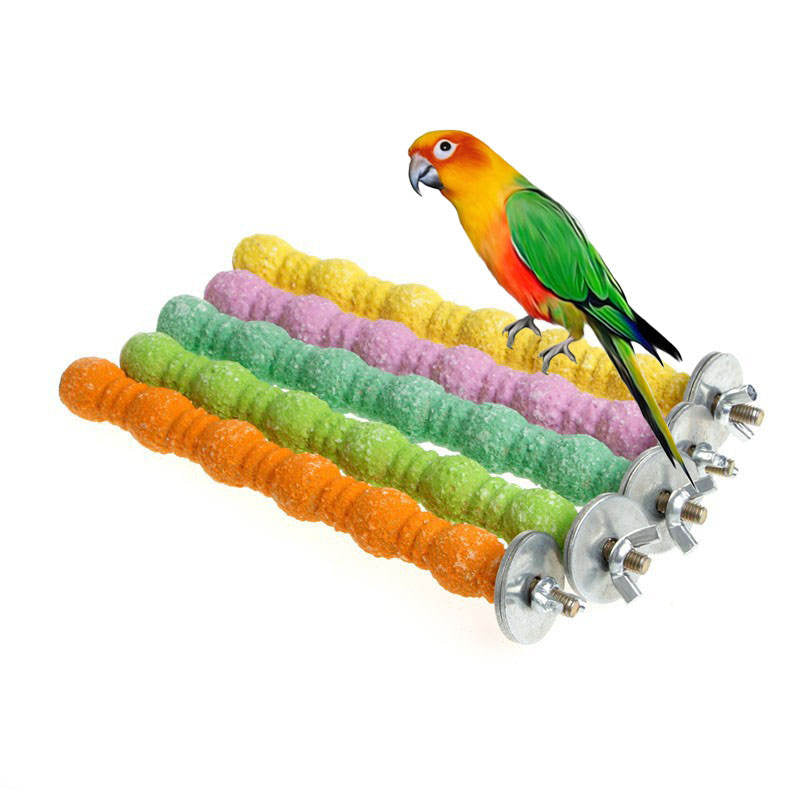 5Pcs Bird Chew Toy Natural Wooden Stick Paw Grinding