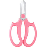 Floral Scissors Premium Steel Garden Plant Trimming Tools for Gardening Flower Arrangement -Pink