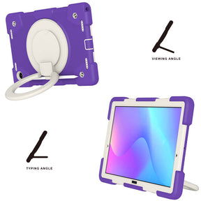 Tab A 8 X200/X205 Samsung Tablet Case with 360¡ãSwivel Stand-Catharanthus Roseus