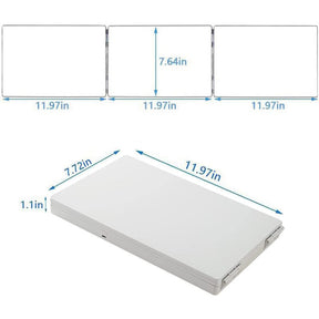 Home & Living3 Way LED Mirror with Height Adjustable Hook for Makeup Hair Styling