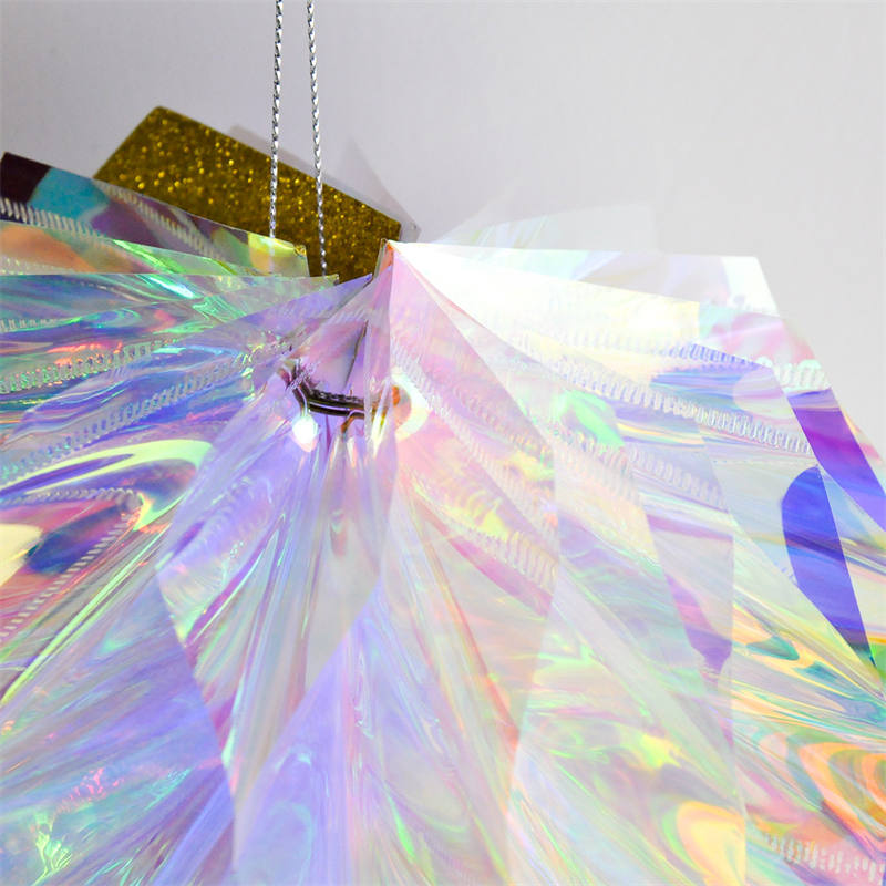 3 Pcs Hanging Decorations Iridescent Honeycomb Ball Hanging Diamond Ring,Perfect for Engagement Wedding Party And Bridal Shower