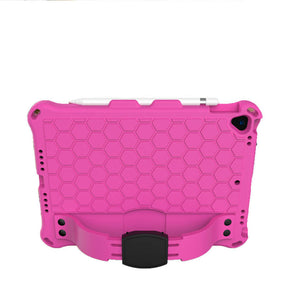 Hive iPad Case For iPad Pro/Air 10.5/iPad 10.2 Durable Stand Cover With Shoulder Strap-RoseBlack