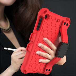 Hive iPad Case For iPad Mini 1/2/3/4/5 Durable Stand Cover With Shoulder Strap-RedBlack