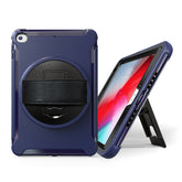 Spider Man 3-Layer Multi-Function Case Hand Strap Tablet Shell 7.9 inch For iPad Mini 4/5-Dark Blue