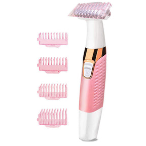 USB Rechargeable Electric Shaver Trimmer for Women Full Body Hair Remover for Leg Underarm