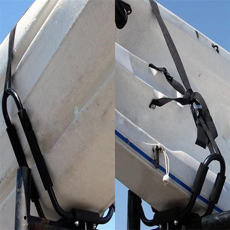2 Pairs Car Kayak Roof Baggage Bracket Rooftop Mount Accessories