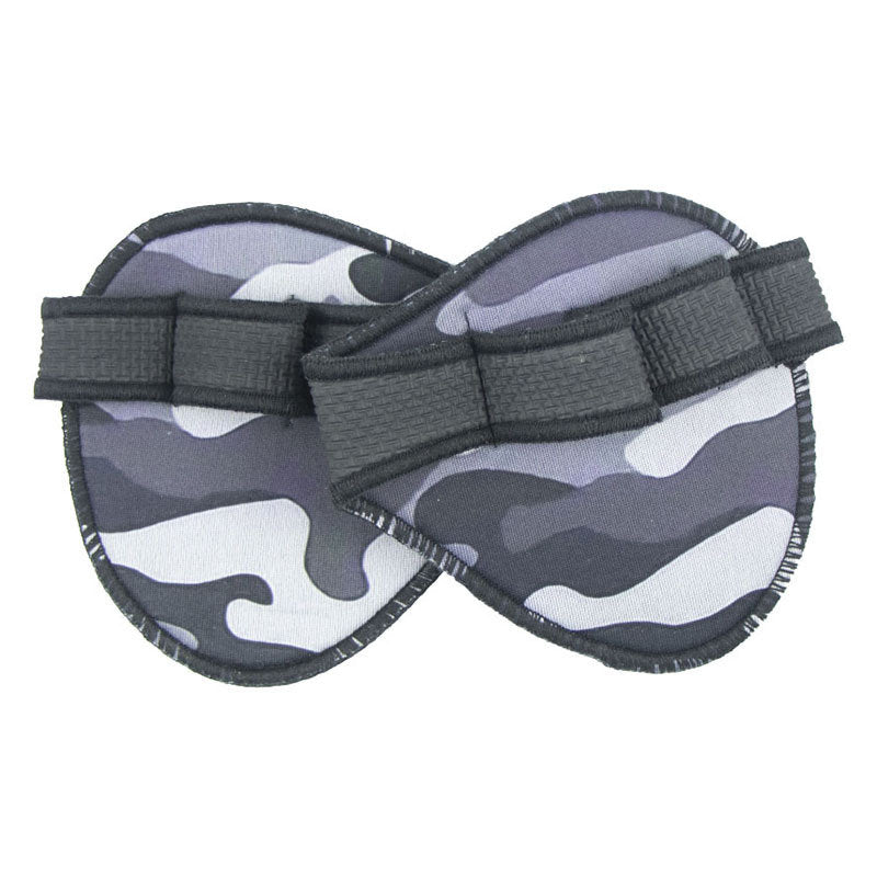 Neoprene Half Finger Gloves Grip Pad Weightlifting Gym Workout Gloves-Camouflage