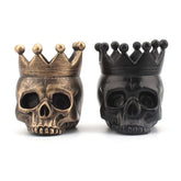 2Pcs Resin Skeleton Candle Holder for Party Halloween Decor