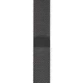 Metal Mesh Watch Watch Band With Steel Magnetic Absorption Loop For Apple Watch SE/6/5/4/3/2/1(Gray)