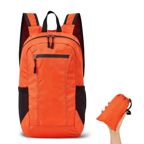 16L Ultra Lightweight Water Resistant Backpack for Hiking-Orange