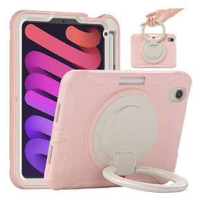 CowKing iPad Case For iPad Mini 6 With Handle Grip-Pink