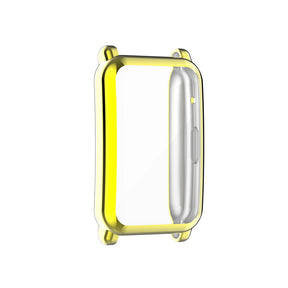 TPU Frame Soft Slim Cover Watch Case For Huawei Honor ES-Gold